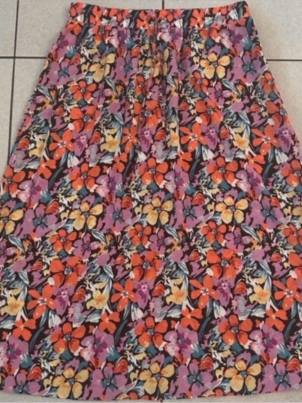 Floral skirt